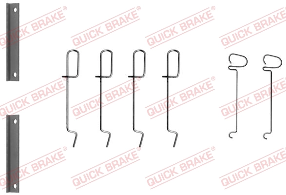 Accessory Kit, disc brake pad